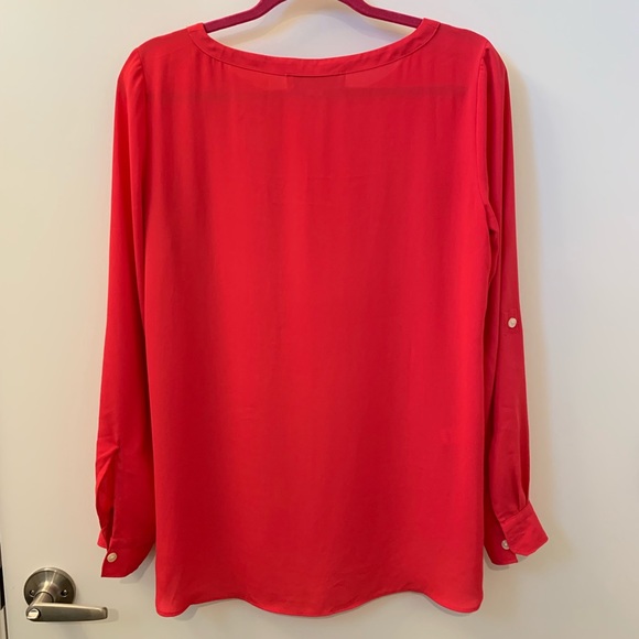 LOFT Fuchsia Blouse - Picture 2 of 5